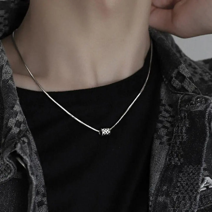 Barrell Silver Chain