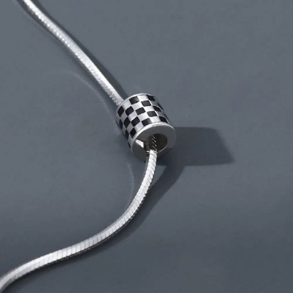 Barrell Silver Chain