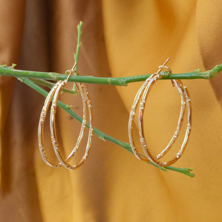 Basic Gold Hoops - Salty Accessories