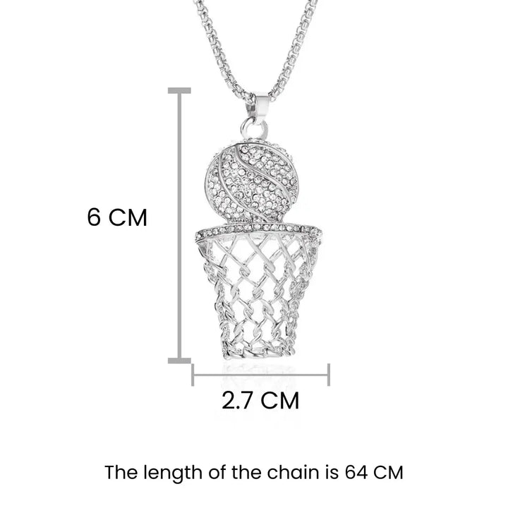 Basket Court Silver  Chain | Salty