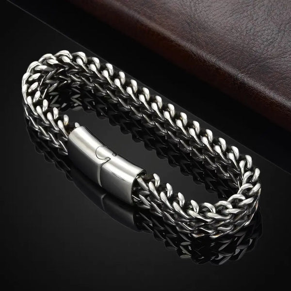 Bastion Woven Chain Bracelet