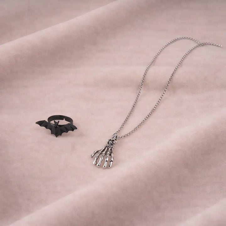 Batty Bliss Necklace and Ring Bundle | Salty