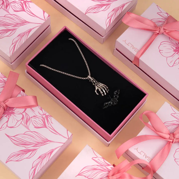 Batty Bliss Necklace and Ring Bundle | Salty
