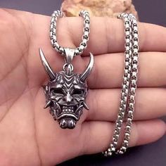 Beelzebub Silver Necklace