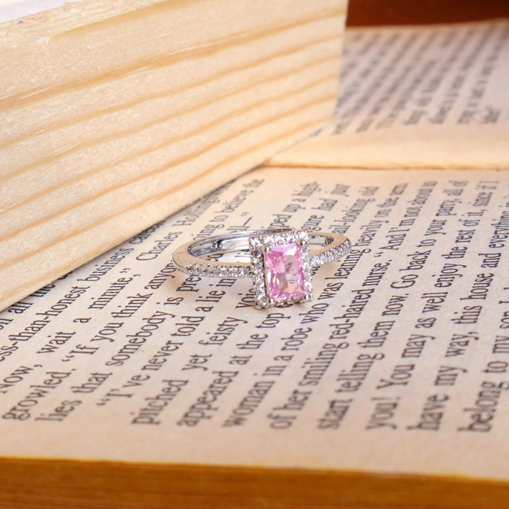 Bennet Square Diamond Cut Ring - Salty Accessories