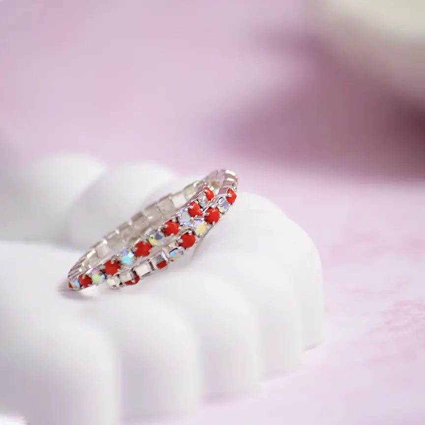 Beryl Meadow - Stretchable Ring (Set of 2) - Salty Accessories
