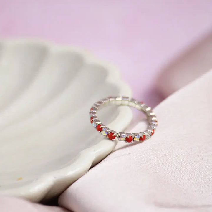 Beryl Meadow - Stretchable Ring (Set of 2) - Salty Accessories