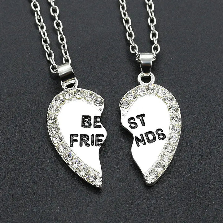 Best Friends Charm Necklace (2 Pieces) - Salty Accessories