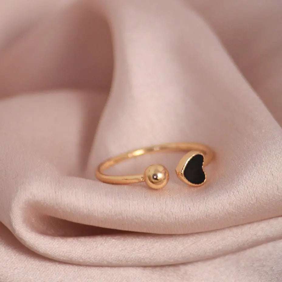 Big Love Solid Golden Band - Salty Accessories