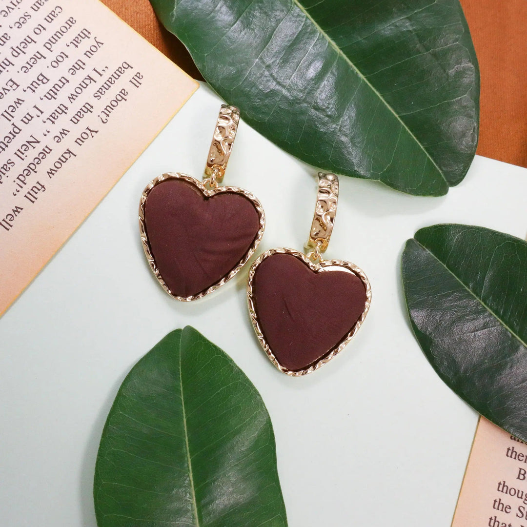 Big On Love Earrings - Salty Accessories