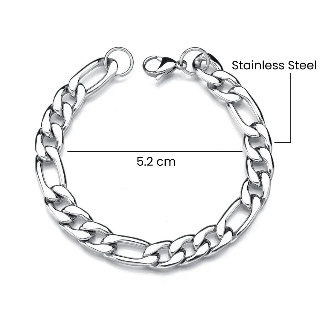 Biker Silver Bracelet | Salty