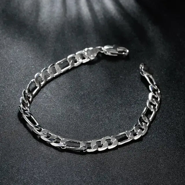 Biker Silver Bracelet - Salty Accessories