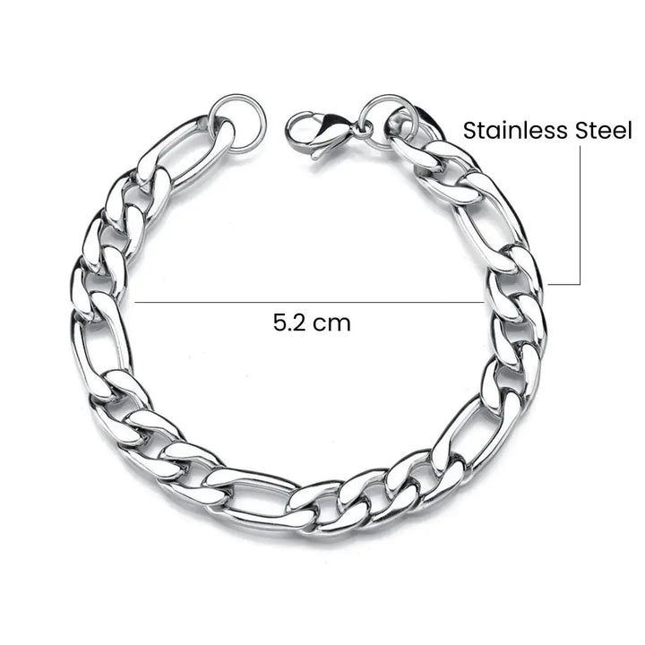 Biker Silver Bracelet - Salty Accessories