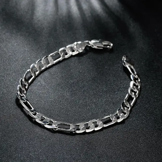 Biker Silver Bracelet Salty Alpha