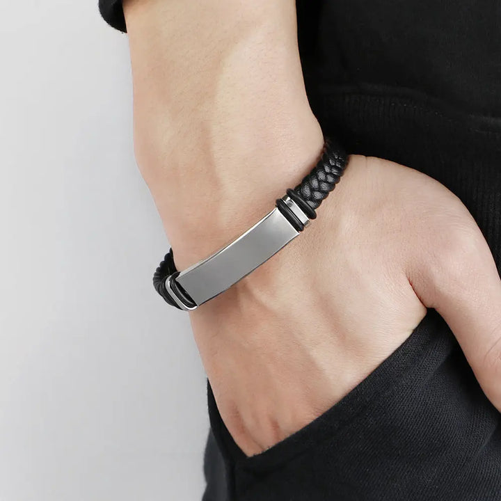 Black Calfskin Band - Salty Accessories
