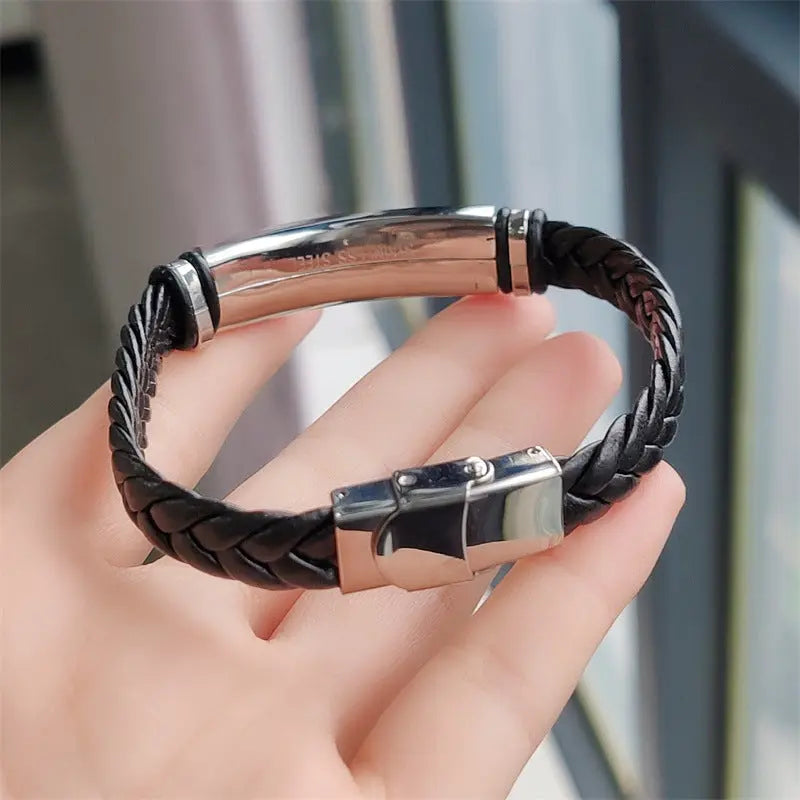 Black Calfskin Band - Salty Accessories