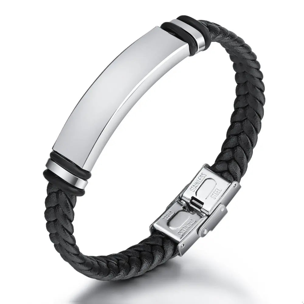 Black Calfskin Band - Salty Accessories