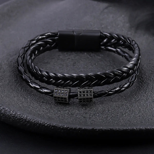Black Cipher Bracelet