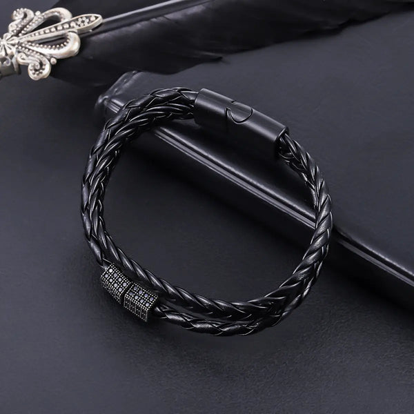 Black Cipher Bracelet