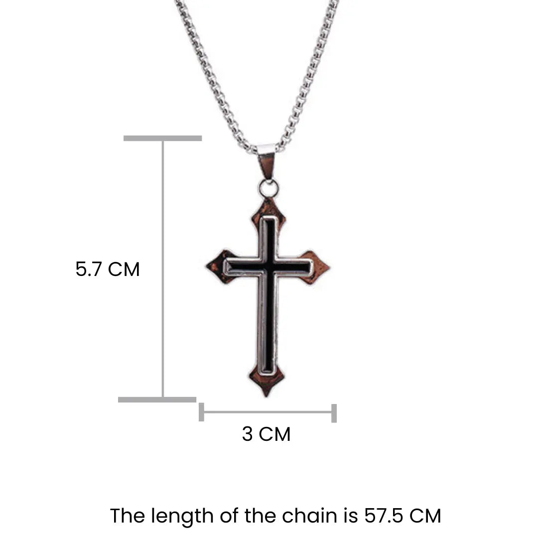 Black Crossway Pendant | Salty