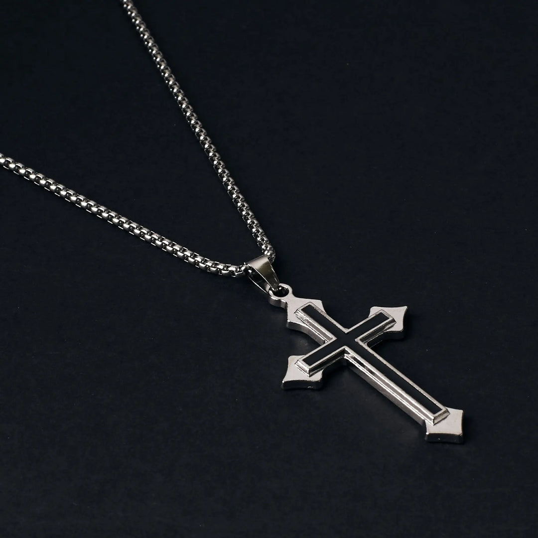 Black Crossway Pendant | Salty