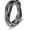 Black Geometric Ring - Salty Accessories