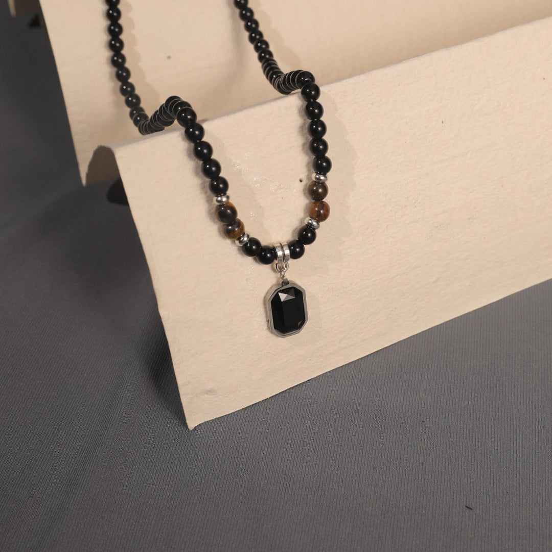 Black Magic Beads Necklace - Salty Accessories