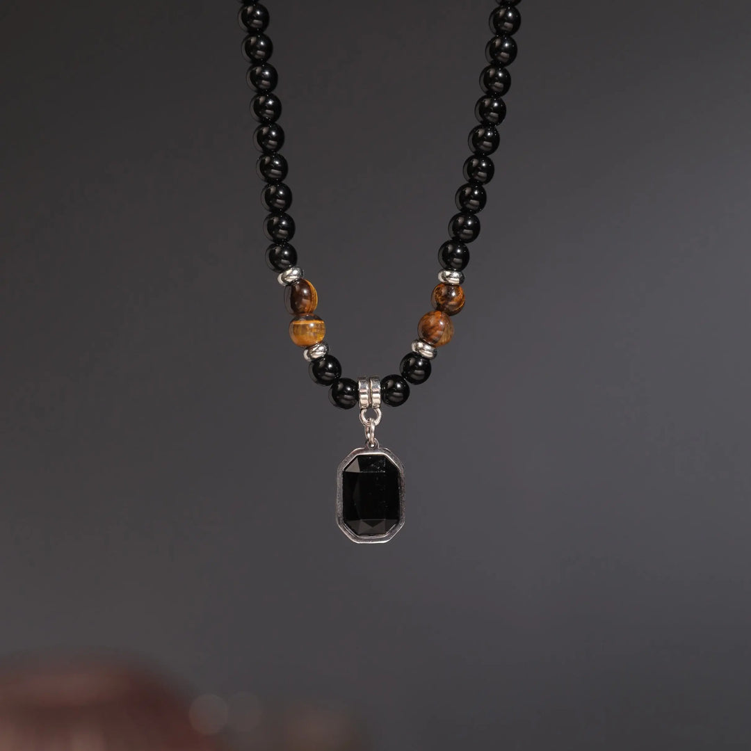 Black Magic Beads Necklace - Salty Accessories