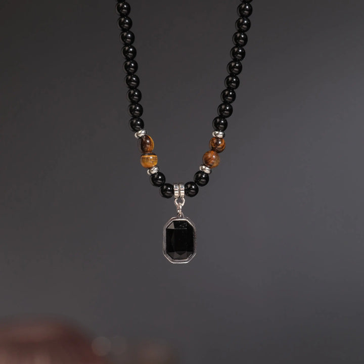 Black Magic Beads Necklace - Salty Accessories