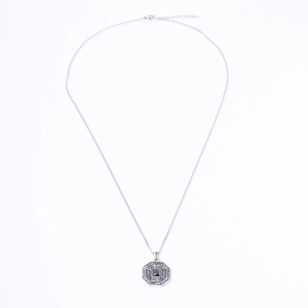 Black Moon Stone Pendant