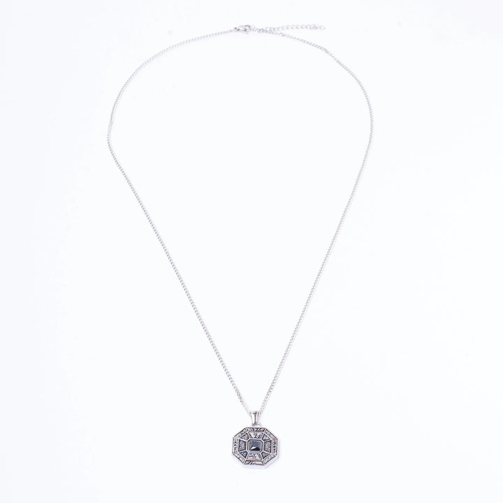 Black Moon Stone Pendant - Salty Accessories