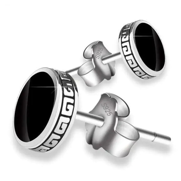 Black Simple Studs