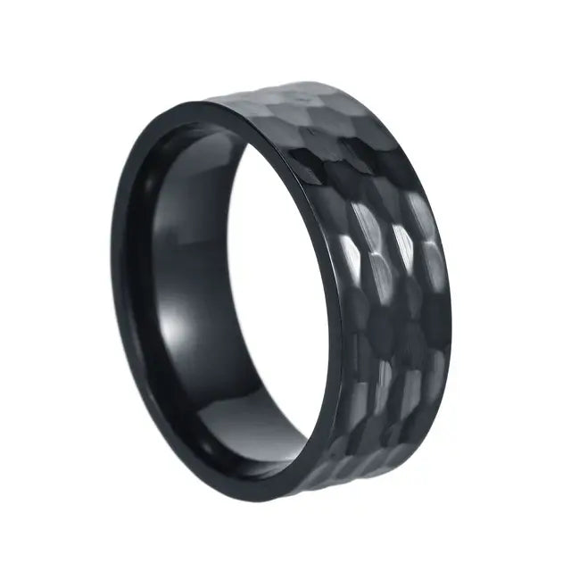 Black Textured Band - Salty Accessories