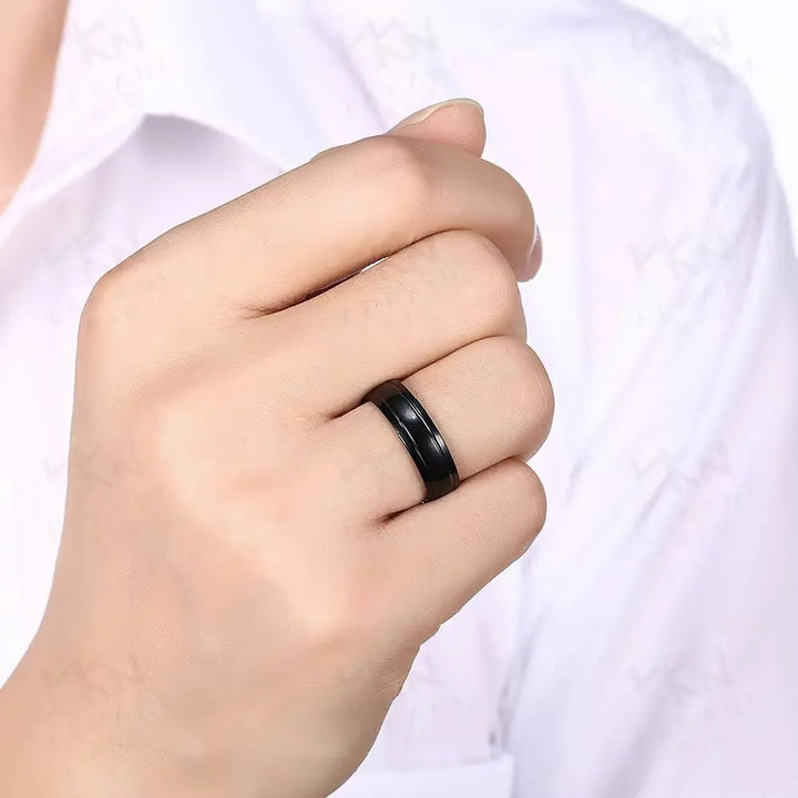 Black Vintage Ring - Salty Accessories