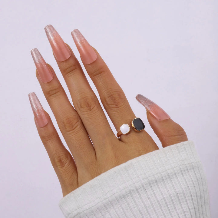 Black &amp; White Raya Gold Ring | Salty