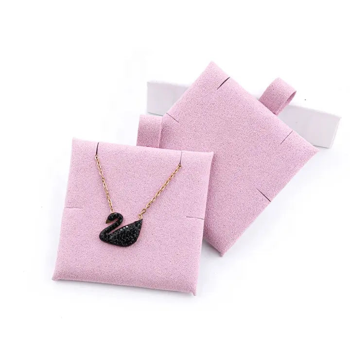 Black Night Studded Swan Necklace Salty