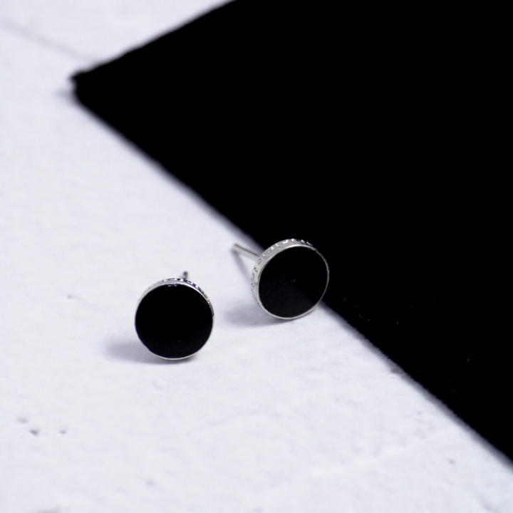 Black Simple Studs