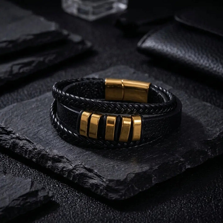 Blaze Black Monarch Mens Chain & Bracelet Combo | Salty