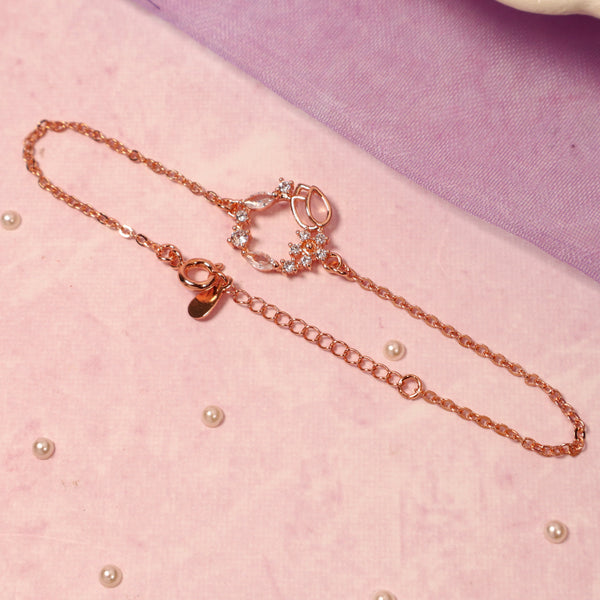 Blooming Simplicity Floral Bracelet