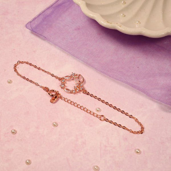 Blooming Simplicity Floral Bracelet