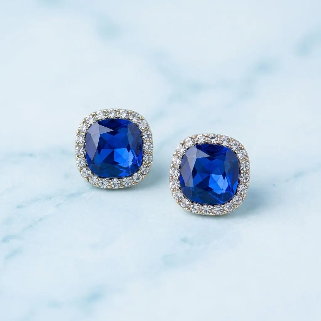 Blue Crush Studs Earrings | Salty