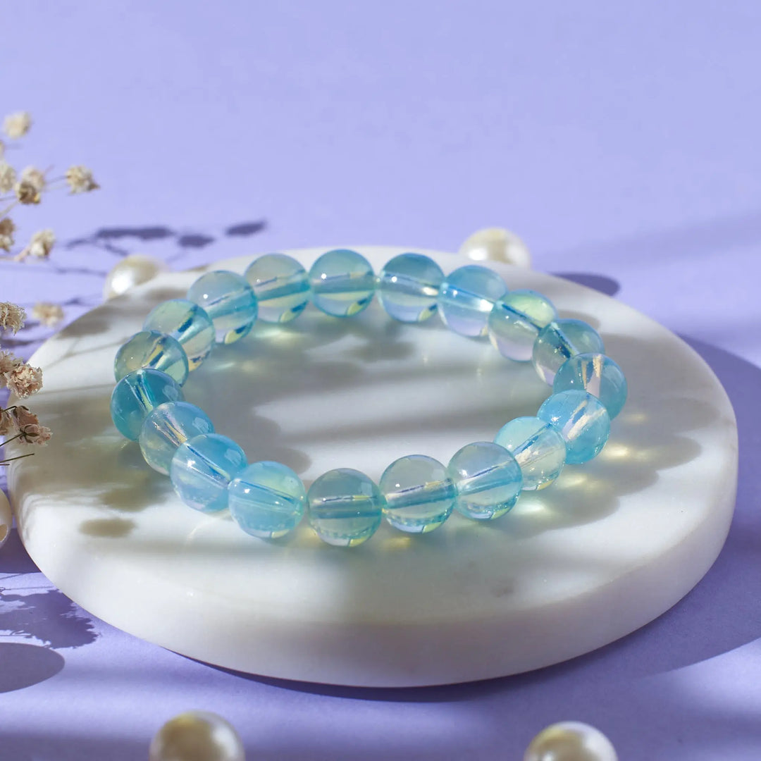 Blue Delight Beaded Bracelet - Salty Accessories