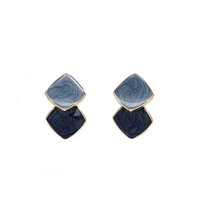 Blue Vector Earrings - Salty Accessories