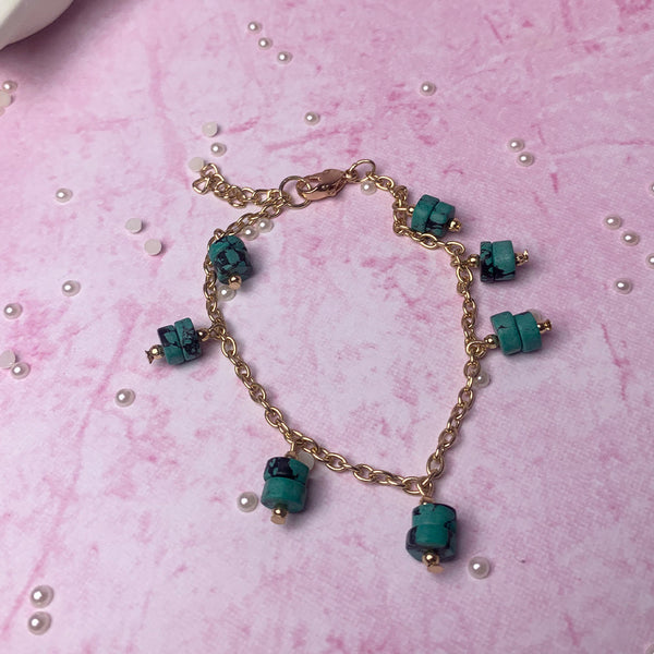 Blue Lagoon Tassel Bracelet