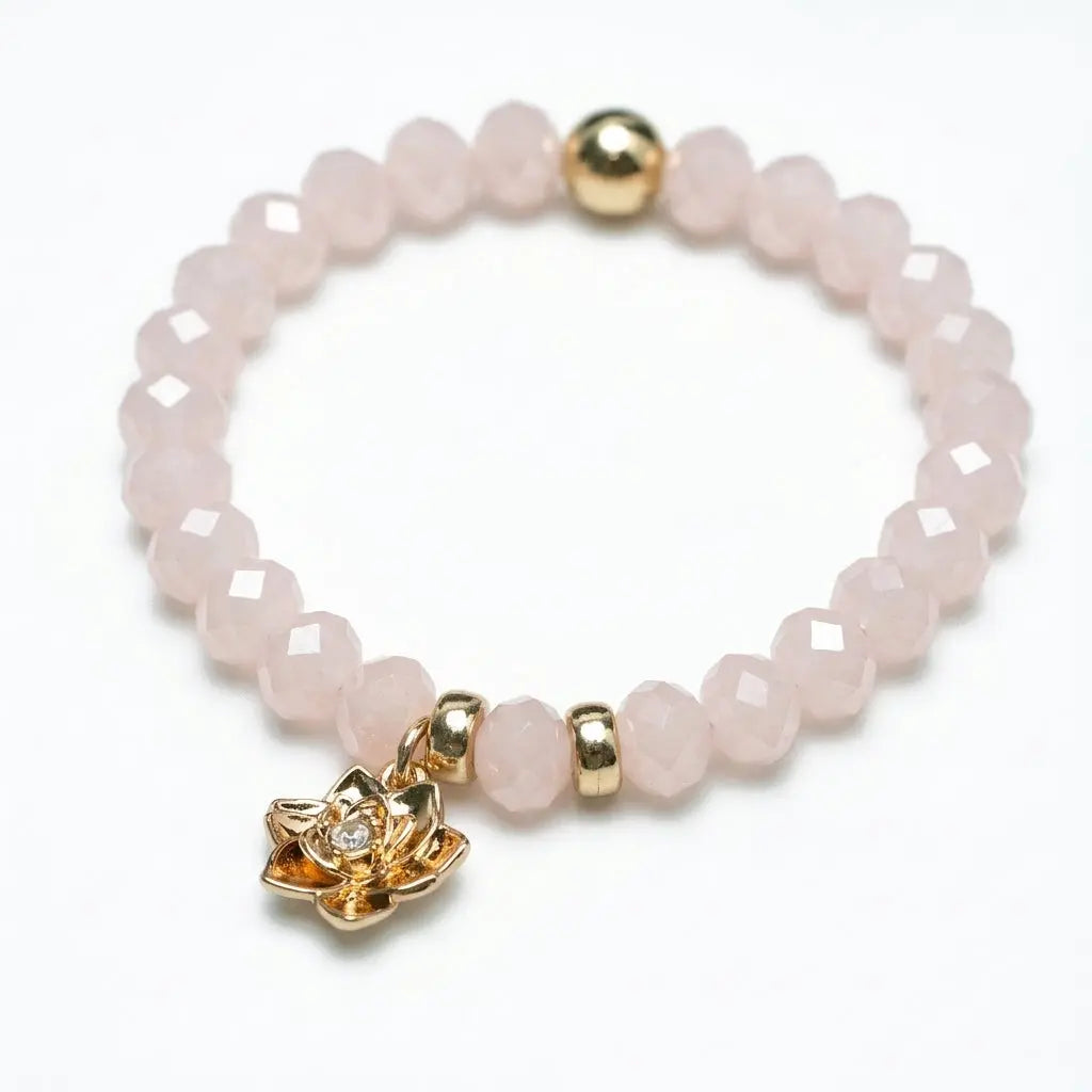 Blush Bloom Lotus Bracelet | Salty