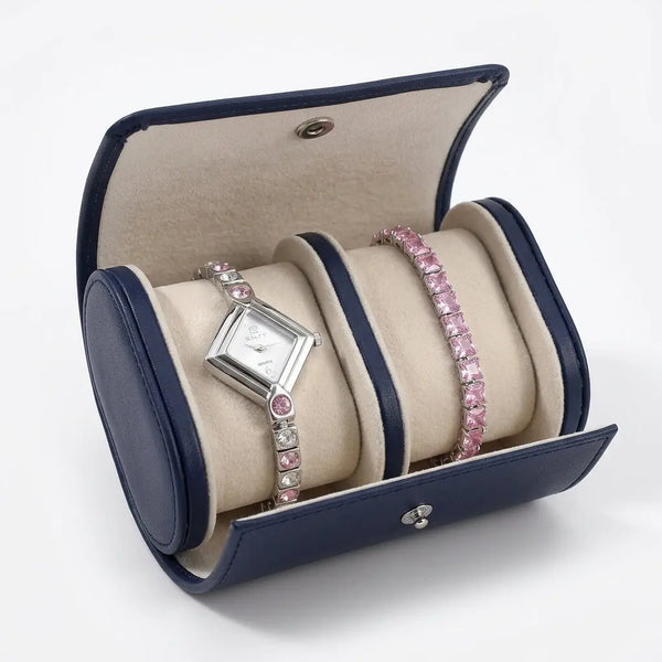 Blush Sparkle Watch Bracelet Stack