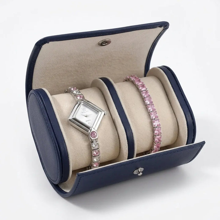 Blush Sparkle Watch Bracelet Stack | Salty