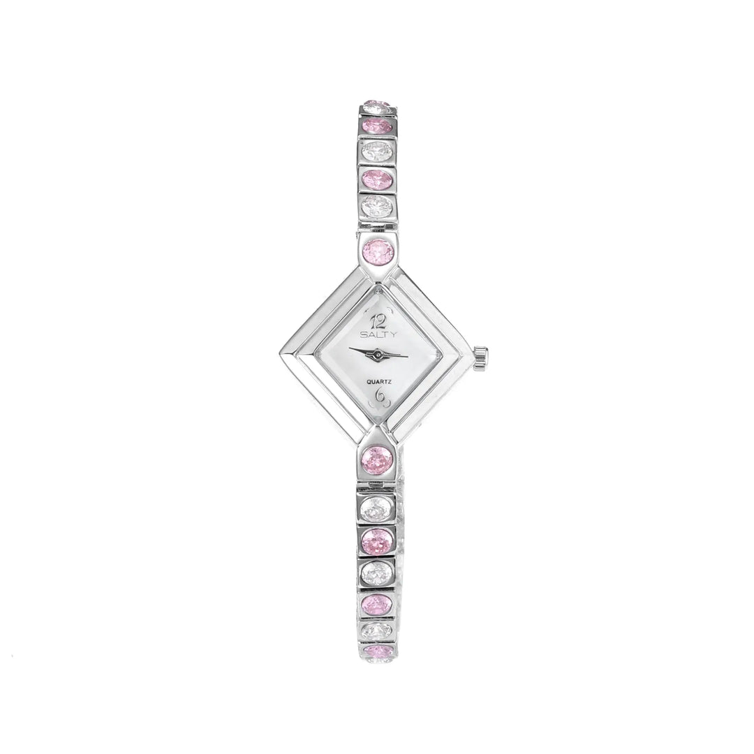 Blush Sparkle Watch Bracelet Stack | Salty