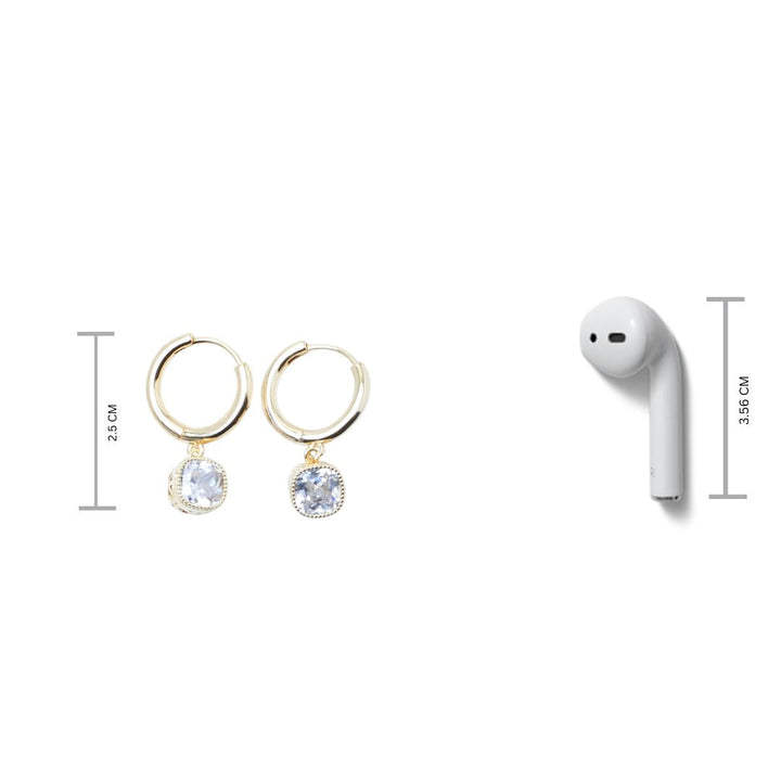 Blush Diamond Earrings - Salty Accessories
