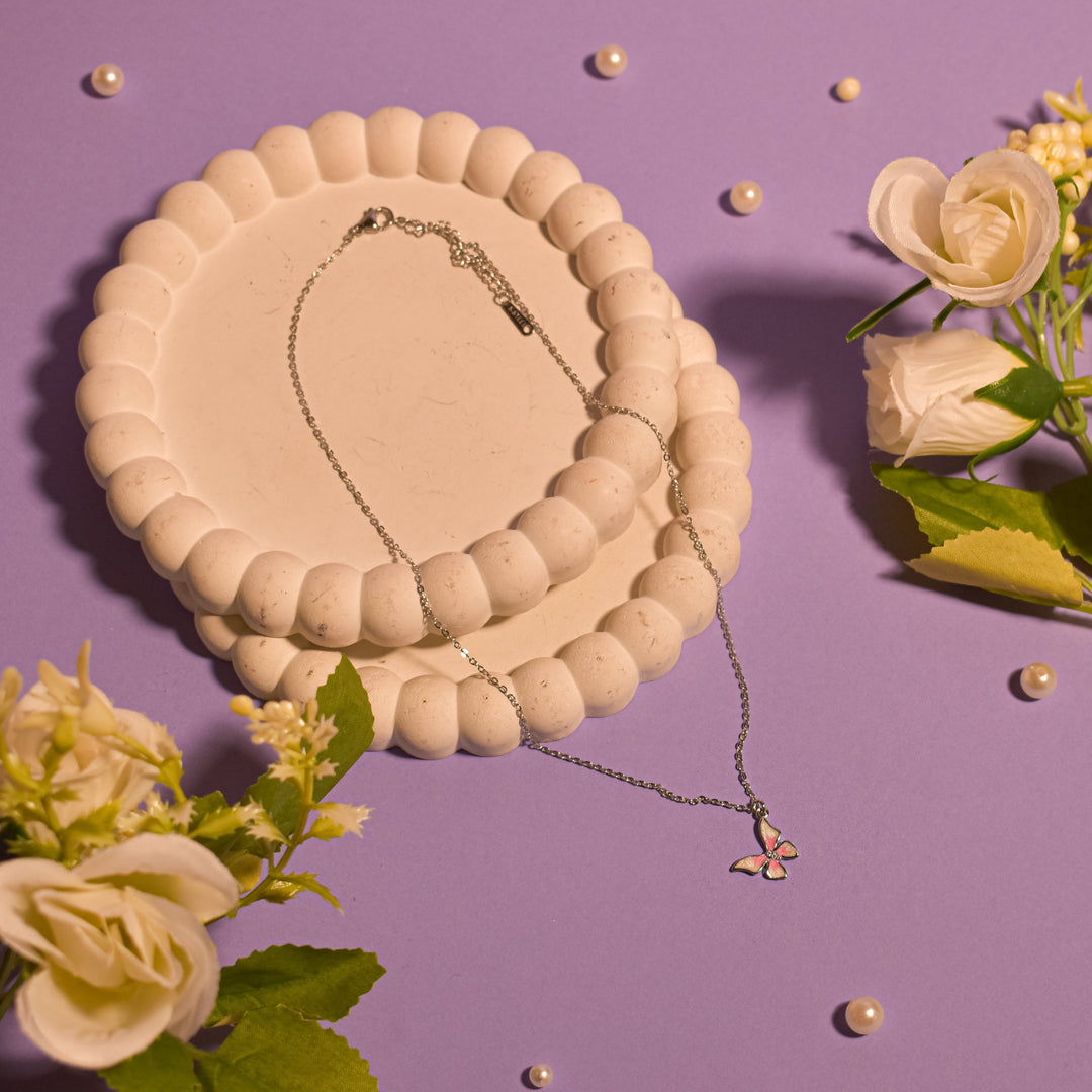 Blush Monarch Necklace